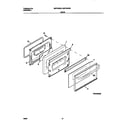 Universal/Multiflex (Frigidaire) MGF334BGWA door diagram