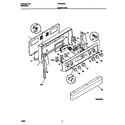 Frigidaire FEF322BAWH backguard diagram