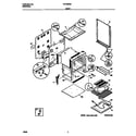 Frigidaire FEF322BAWH body diagram