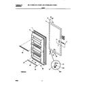 Universal/Multiflex (Frigidaire) MFU17F3GW1 door diagram