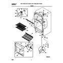 Universal/Multiflex (Frigidaire) MFU17F3GW1 cabinet diagram