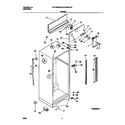 Frigidaire FRT18NNCW5 cabinet diagram