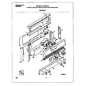 Frigidaire FGF376CETK backguard diagram