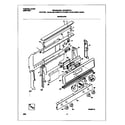 Frigidaire FGF376CESG backguard diagram