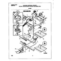 Frigidaire FGF376CETJ burner diagram