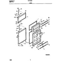 Frigidaire FRT21NRGB0 door diagram