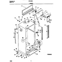 Frigidaire FRT21NRGB0 cabinet diagram