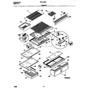 Frigidaire FRT21NRGB0 shelves diagram
