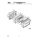 Universal/Multiflex (Frigidaire) MEF365BGDA door diagram