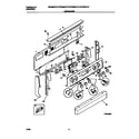 Frigidaire FEF389CFTC backguard diagram
