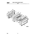 Frigidaire FEF389CFTC door diagram