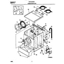Frigidaire FWTR445RFS0 wash cab,top diagram