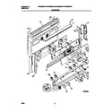 Frigidaire FEF389WFCD backguard diagram