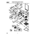 Frigidaire FEF389WFCD body diagram
