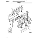 Frigidaire FEF389CFSC backguard diagram