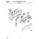 Frigidaire FEF365CGSB backguard diagram