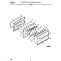 Frigidaire FEF365CGSB door diagram