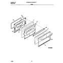 Frigidaire FGF335CFTA door diagram