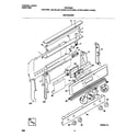 Frigidaire FGF376CEBJ backguard diagram