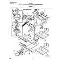 Frigidaire FGF376CEBJ burner diagram