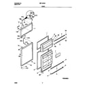 Universal/Multiflex (Frigidaire) MRT18DNEY4 doors diagram