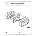 Universal/Multiflex (Frigidaire) MGF334BGBD door diagram