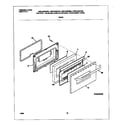 Universal/Multiflex (Frigidaire) MGF334BGBD door diagram