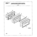 Universal/Multiflex (Frigidaire) MGF334BGDC door diagram