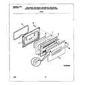 Universal/Multiflex (Frigidaire) MGF334BGDC door diagram