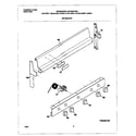 Universal/Multiflex (Frigidaire) MPF300PBWF backguard diagram