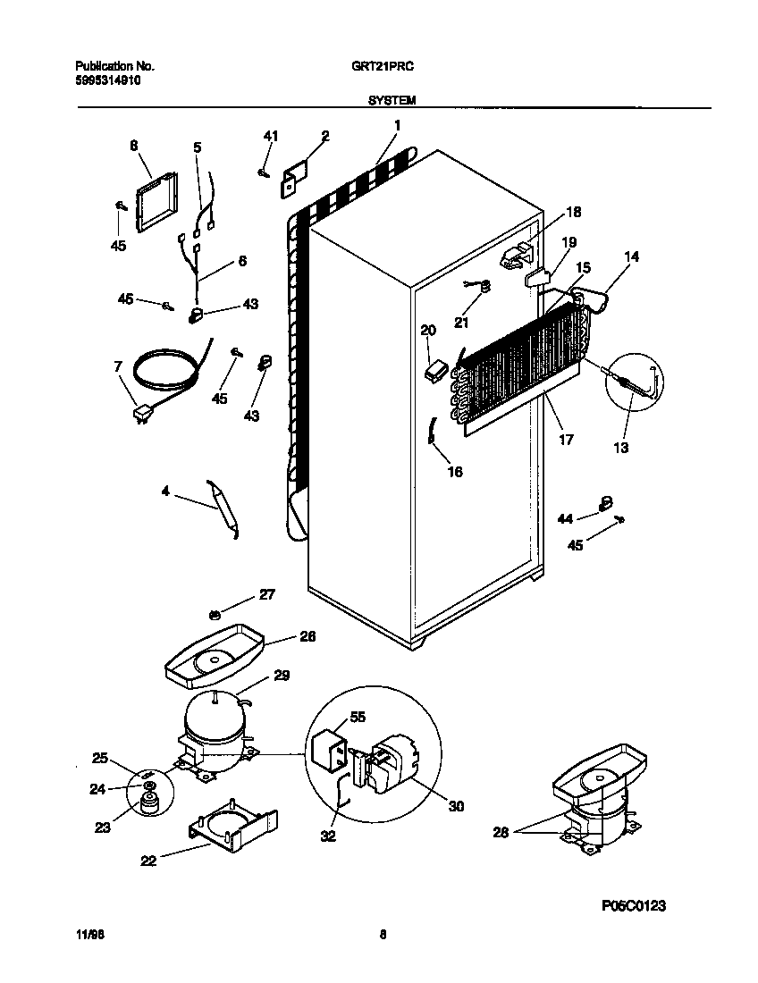 Gibson GRT21PRCD5 system diagram