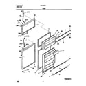 Frigidaire FRT16NRGD2 door diagram