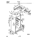 White-Westinghouse WRT16CGCD3 cabinet diagram