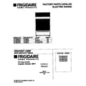 Frigidaire FEF365BGWC cover diagram