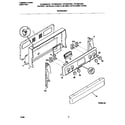 Frigidaire FEF365BGWC backguard diagram