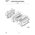Frigidaire FEF365BGWC door diagram