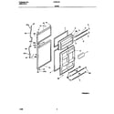 Frigidaire F44P21ATD0 door diagram