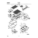 Frigidaire FRT21NSGD2 shelves diagram