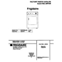 Frigidaire FDE647RFS0 cover diagram