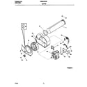 Frigidaire FDE647RFS0 p16m0016 motor, blower diagram