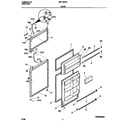 Universal/Multiflex (Frigidaire) MRT18DNGZ1 door diagram