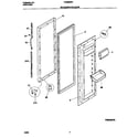 Frigidaire FRS26ZRGB6 refrigerator diagram