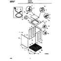 Frigidaire FWX445RFS3 cabinet/top diagram