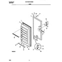 Frigidaire FFU17F9HW0 door diagram