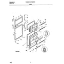Frigidaire FPGS18TIAL1 doors diagram