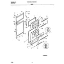 Frigidaire FPGS18TAL4 doors diagram