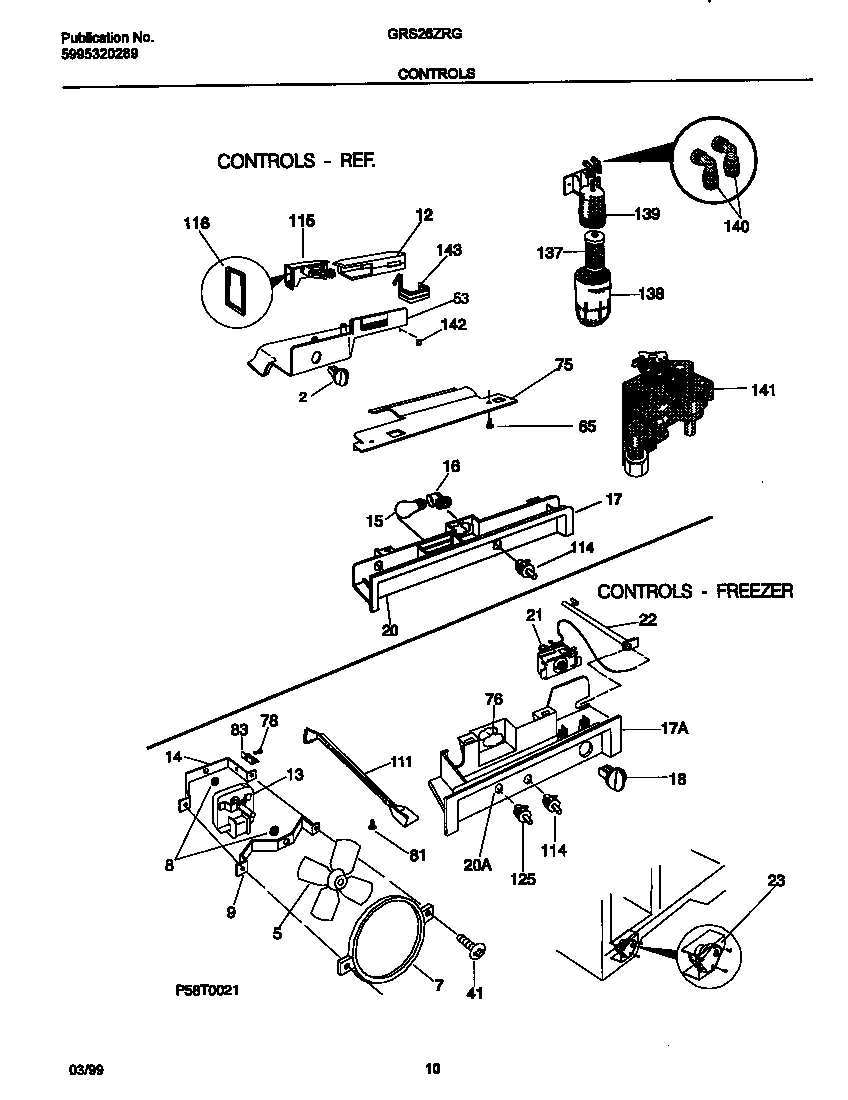 Gibson GRS26ZRGW5 controls diagram