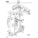 Frigidaire FRT16CRHY0 cabinet diagram