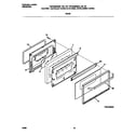 Frigidaire FGF334BGWD door diagram