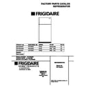 Frigidaire FRT16CNHD1 cover diagram